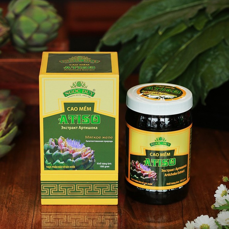 Cao Atiso Đà Lạt cao cấp - hộp 0,5kg [Rẻ nhất shopee]