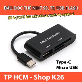 Đầu đọc thẻ nhớ sd micro sd tf dùng cho điện thoại android