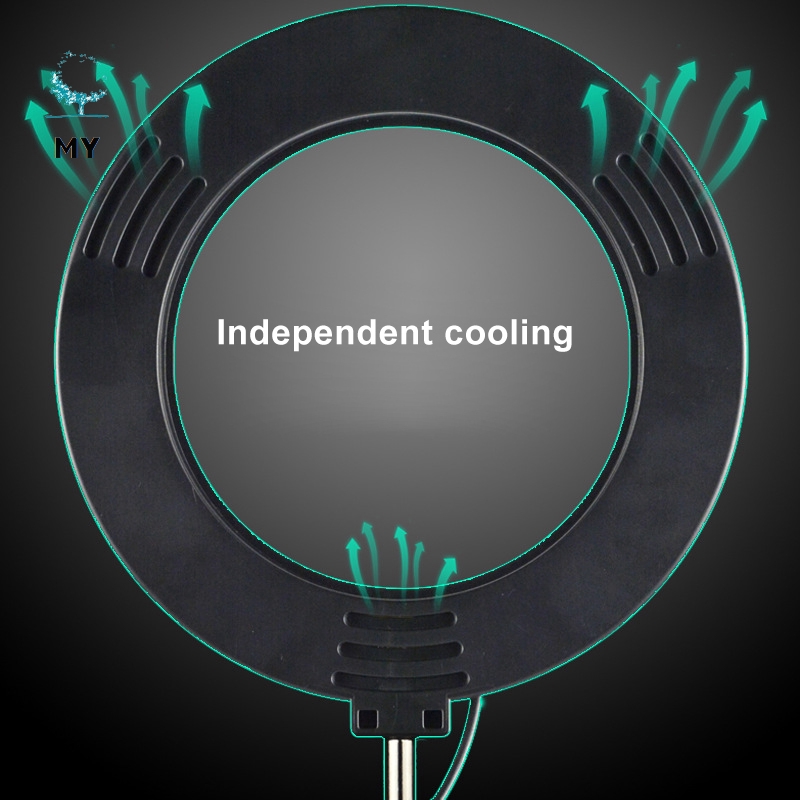 Đèn Led Tròn Hỗ Trợ Chụp Ảnh Cho Điện Thoại