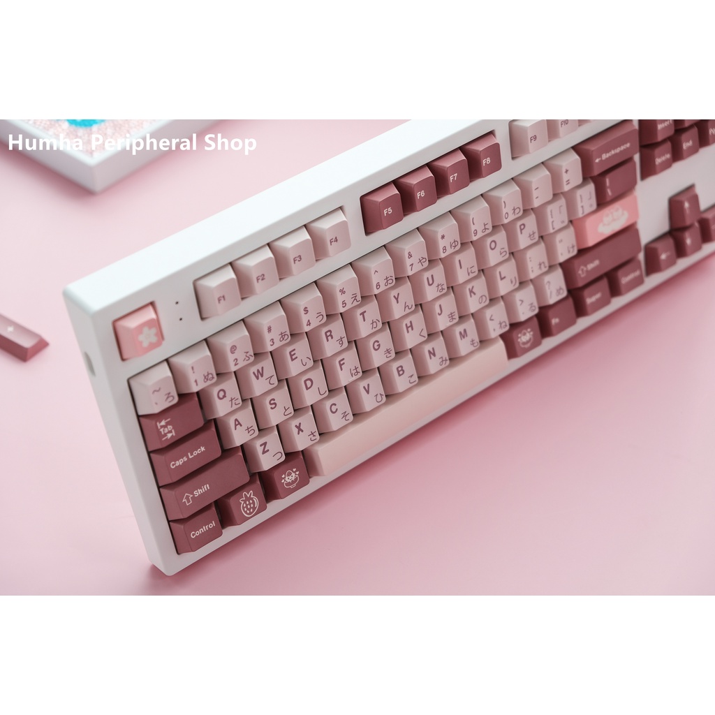 Daifuku Bộ Bàn Phím Cơ 120 Phím Nhuộm Màu Chất Liệu PBT Chuyên Nghiệp