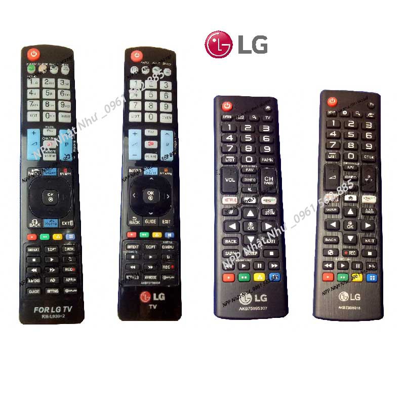 Điều Khiển Tivi LG_Tổng Hợp Các Mẫu Remote Cho Tivi Thông Dụng Nhất 2021(Ảnh Thật)