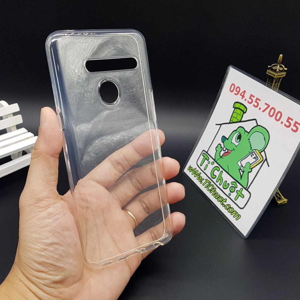 [Loại Tốt] Ốp lưng LG V50 Silicon Dẻo Trong Suốt