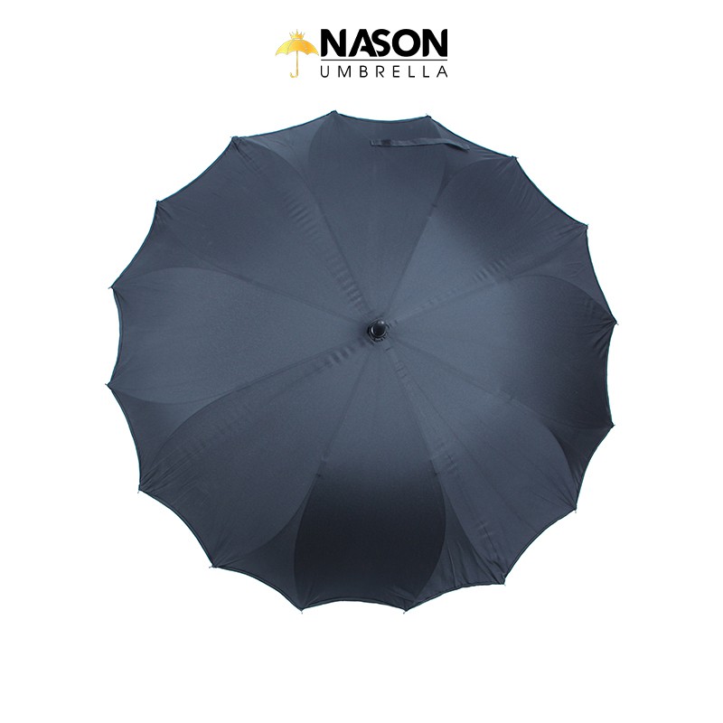 Dù thẳng cao cấp 8 nan đôi Nason Umbrella Golf-N4, tay cầm dạng móc câu, tán dù vải chống thấm nước