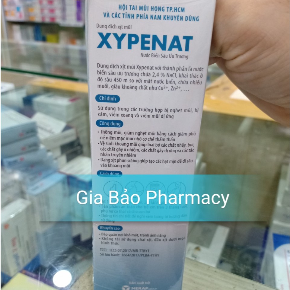 Xịt muối biển XYPENAT 75ML