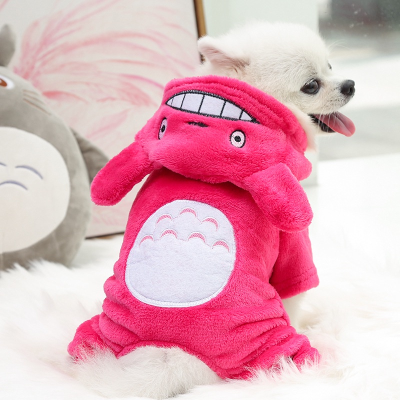 Quần Áo Flannel Bốn Chân Mới Cho Thú Cưng Into Bomei