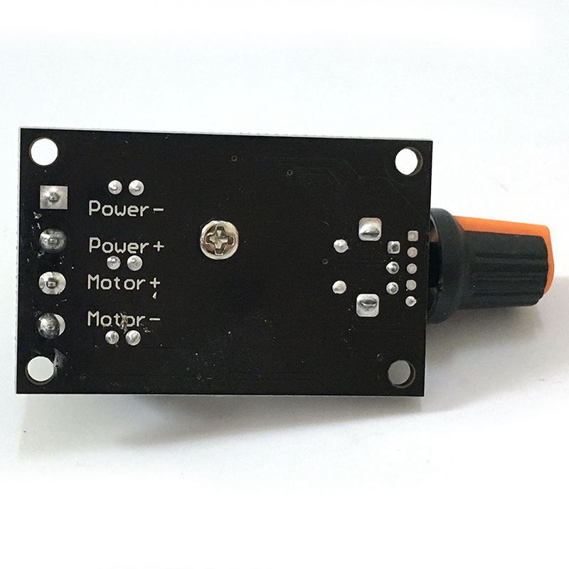 Bộ điều khiển tốc độ động cơ DC 6V 12V 24V 28VDC 3A 80W PWM Bộ điều chỉnh tốc độ có thể điều chỉnh Điều khiển tốc độ thay đổi với công tắc chiết áp