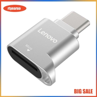 Đầu đọc thẻ usb type c lenovo d201 480mbps hỗ trợ thẻ tf micro sd otg