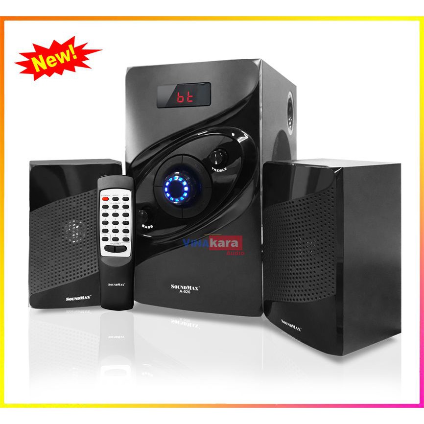 Loa vi tính SoundMax A926/2.1, loa Bluetooth, nghe nhạc hay, trong trẻo