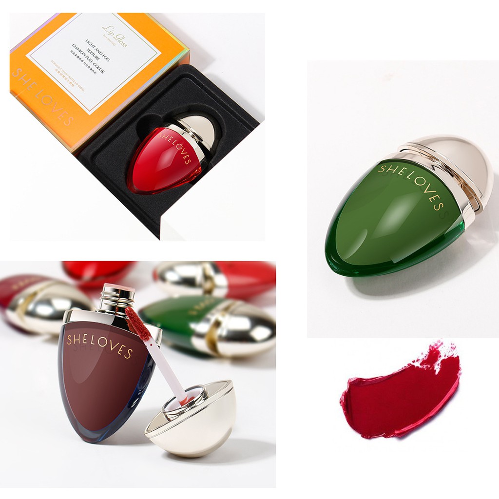 [Hàng mới về] Son môi lâu trôi Sheloves với 6 màu sắc thời trang tùy chọn