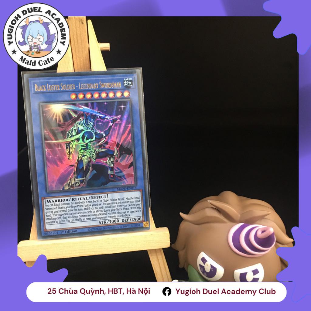 1 lá thẻ bài Black Luster Soldier - Legendary Swordsman - MAZE-EN011 - Ultra Rare