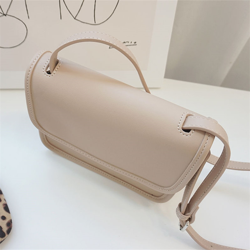 Túi Đeo Vao Dáng Vuông Nhỏ Màu Trơn Phong Cách Hàn Nhật Thời Trang Cho Phụ Nữ IELGY