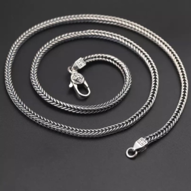 Dây Chuyền bạc thái chữ vạn - VC120