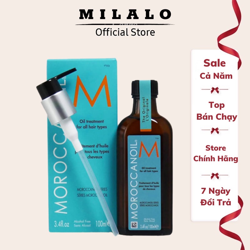 Tinh dầu cao cấp DƯỠNG TÓC MOROCCANOIL  mùi thơm chính hãng giá rẻ 100ml