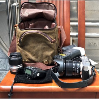 TÚI ĐỰNG CAMERA CANVAS MINI CAMMINIBAG102 CHỐNG NƯỚC CHỐNG SỐC [SHOCK] CHO MÁY ẢNH