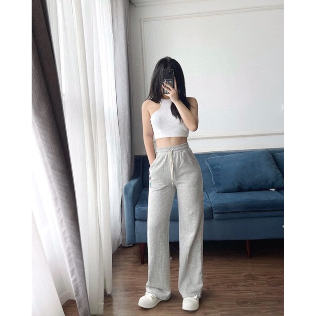 SET 2 QUẦN NỈ SUÔNG WHO AU 2 MÀU