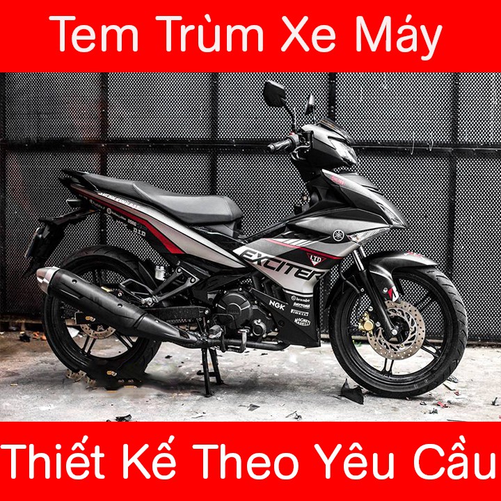 Tem Trùm Xe Exciter 150 ( Mới Nhất )