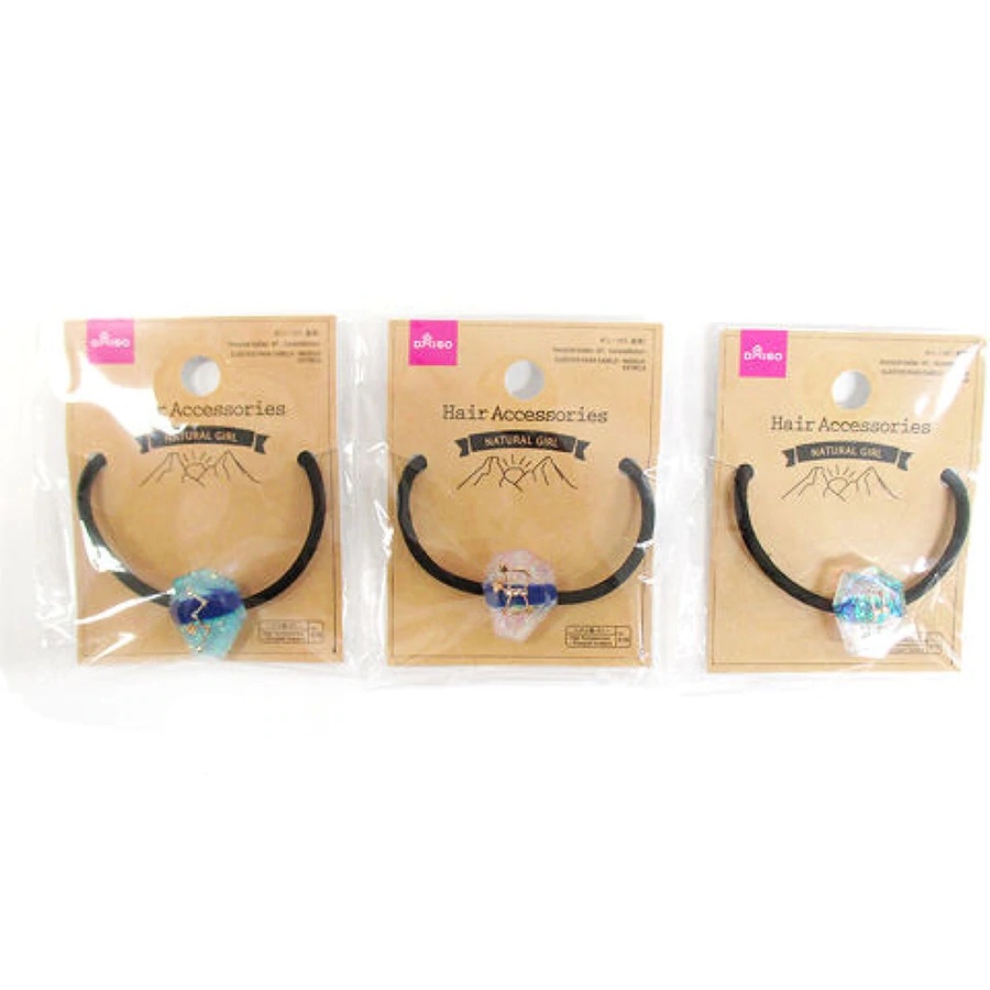 Daiso Cột tóc NT hình ngôi sao