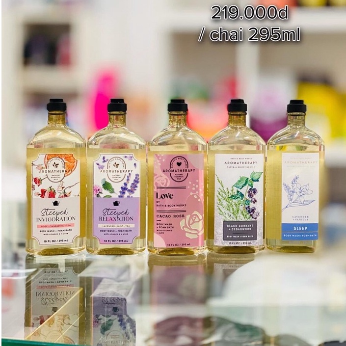 Sữa tắm BODY WORKS AROMATHERAPY 295ML