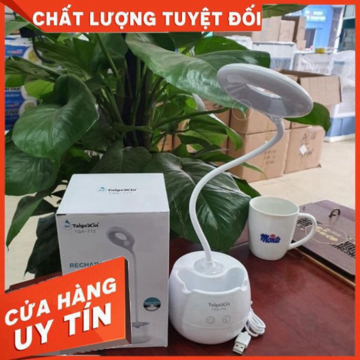 [HOT] [HOT] ĐÈN LED BẢO VỀ MẮT TÍCH HỢP ỐNG CẮM BÚT TGX - 772 /7010 [BUÔN SỈ RẺ] (HÀNG CHUẨN GIÁ ĐẸP) shop KUMO [HÀNG LO