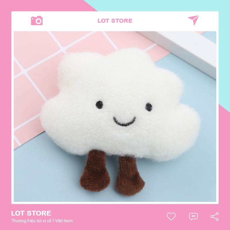 Móc khóa hình gấu treo balo túi xách siêu cute LOTSTORE MK11