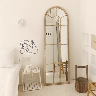 Miếng Dán Tường Trang Trí Phông Nền Phòng Ngủ In Chữ Đơn Giản Dễ Thương