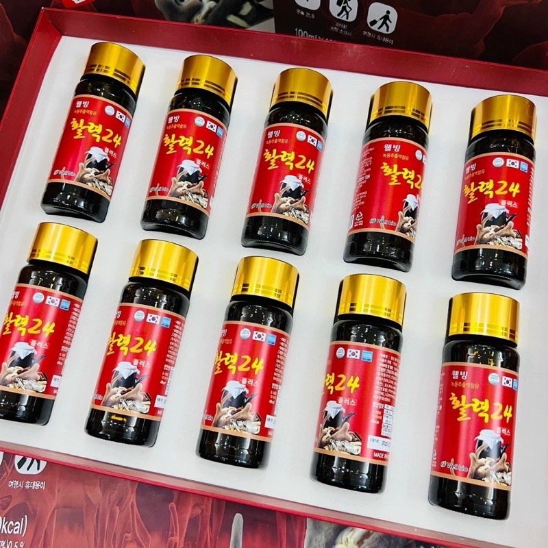 [GIÁ SỈ] NƯỚC HỒNG SÂM NHUNG HƯƠU WON-GI HÀN QUỐC