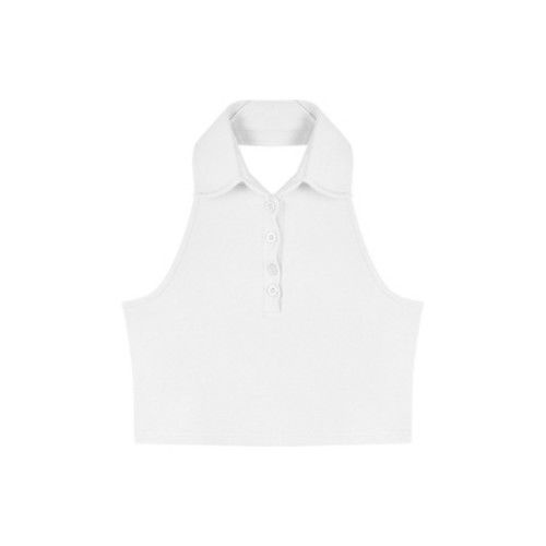 Áo yếm ngắn dệt kim thiết kế quyến rũ cho nữ