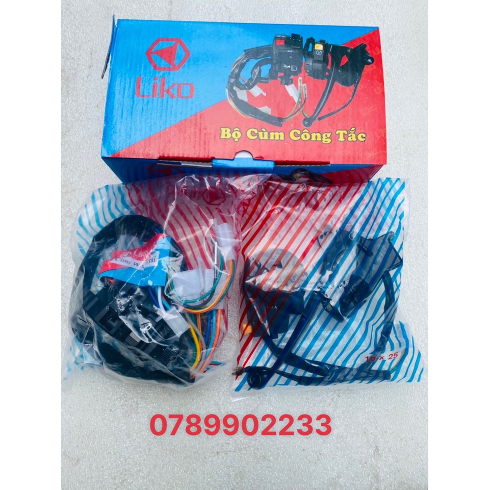 BỘ CÙM CÔNG TẮC LIKO XE WAVE