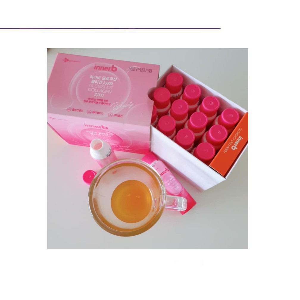 Nước Innerb Glowshot Collagen 3000mg Hộp 6 chai x 50ml | BigBuy360 - bigbuy360.vn
