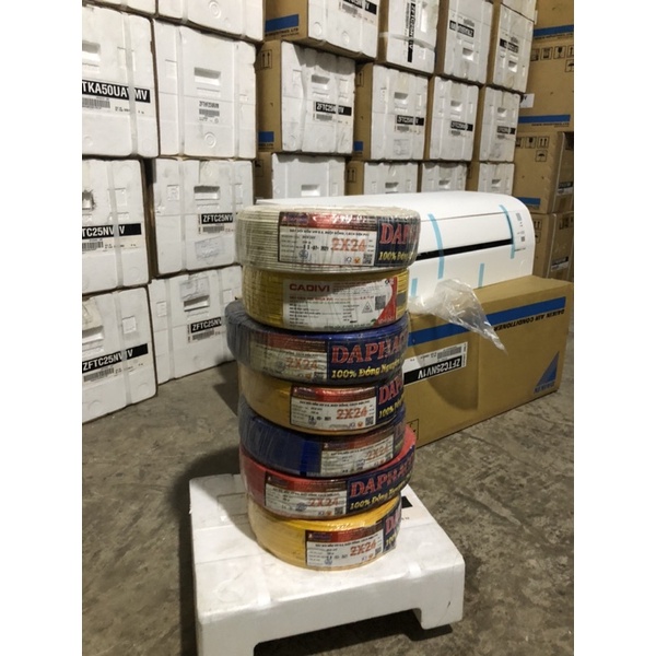 Dây đôi 2*24 0,5mm cuộn 100m