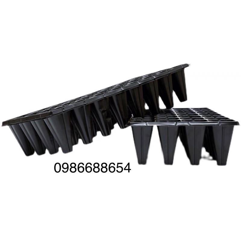 khay ươm hạt 50 lỗ sâu-32 lỗ sâu