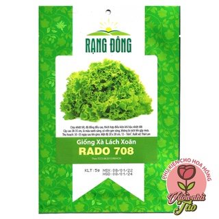 Hạt giống Xà lách xoăn Rado 708