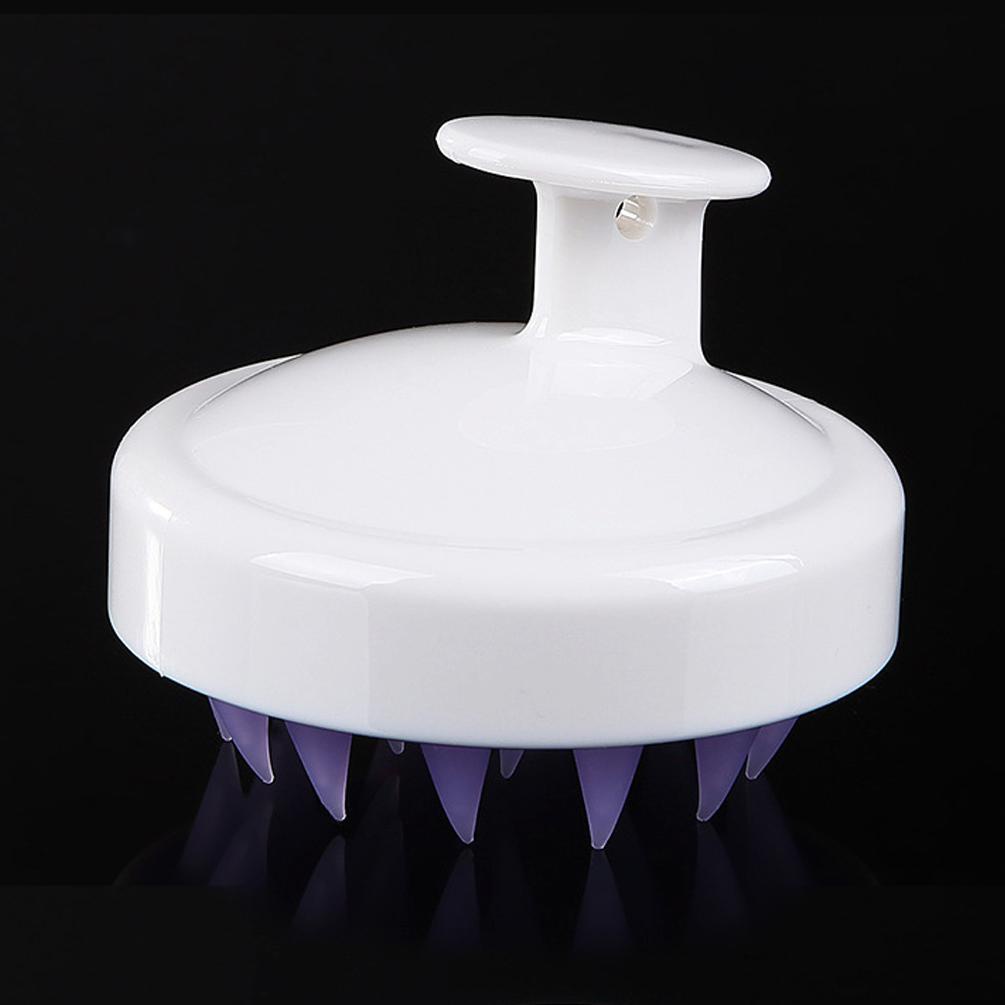 Hw Lược Silicon Mềm Dùng Gội Đầu / Mát Xa Da Đầu Tiện Dụng