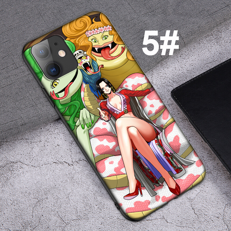 iPhone XR X Xs Max 7 8 6s 6 Plus 7+ 8+ 5 5s SE 2020 Casing Soft Case 70SF One Piece Boa hancock mobile phone case