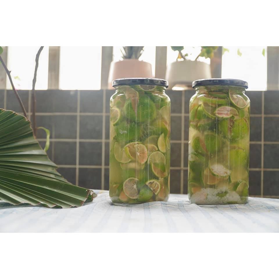 Hũ Thủy Tinh Tròn 1000ml Đựng Gia Vị