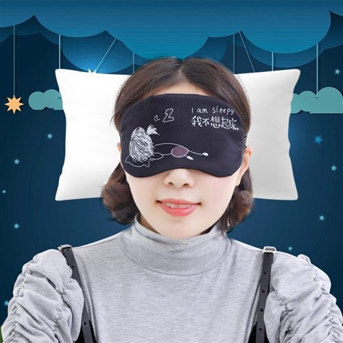 ♙□✧Kính ngủ, ngủ Sleep f sleep, blackout, thoáng khí, lụa nữ và nam, nút tai, bộ chống ồn ba mảnh giúp giảm mỏi