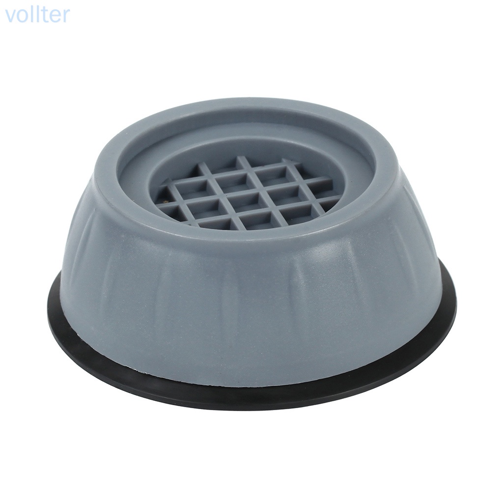 Set 4 miếng đệm nhựa lót chân tủ lạnh/ máy giặt chống rung trượt