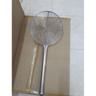 Qua re Vợt inox công nghiệp vớt đồ chiên,rán,luộc
