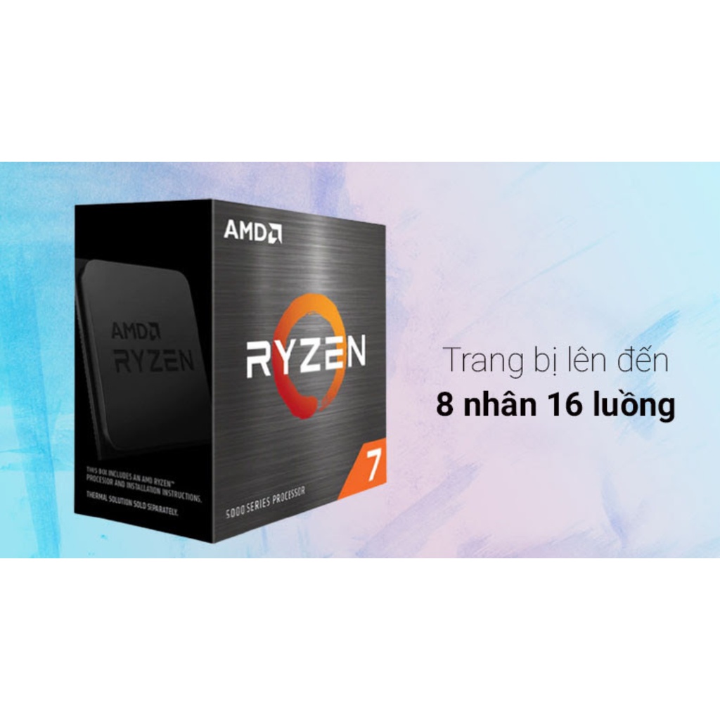 CPU AMD Ryzen 7 5700G (8C/16T, 3.8 GHz - 4.6 GHz, 4MB) - AM4 | BigBuy360 - bigbuy360.vn