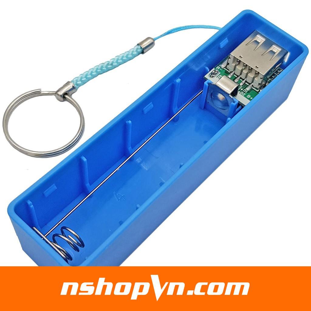 Vỏ hộp sạc dự phòng pin 18650 loại 1 pin - 2 pin - 4 pin