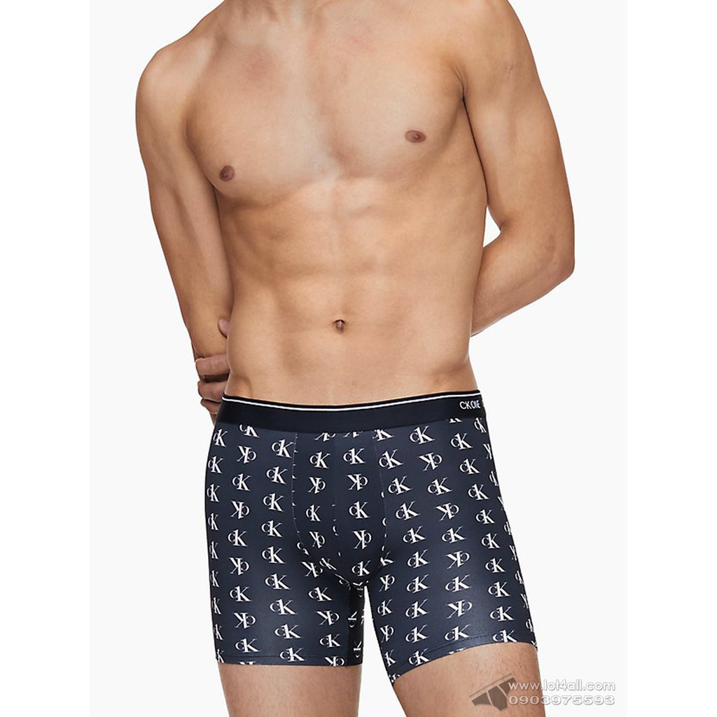 Quần lót Calvin Klein NB2226 CK One Micro Boxer Brief Staggered Logo Black