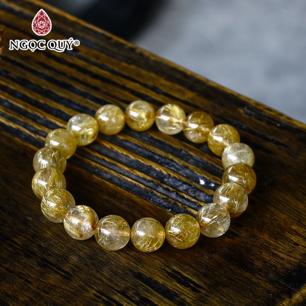 Vòng TA tóc vàng AAA - Ngọc Quý