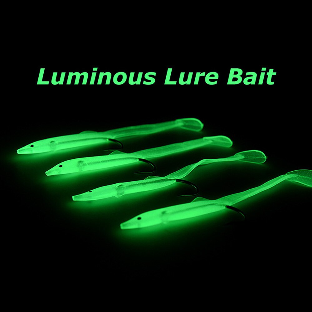 Fishing Lure Small Package Easy To Carry Luminous Hook with Fluorescent Light Emitting Lure Bait Fis
