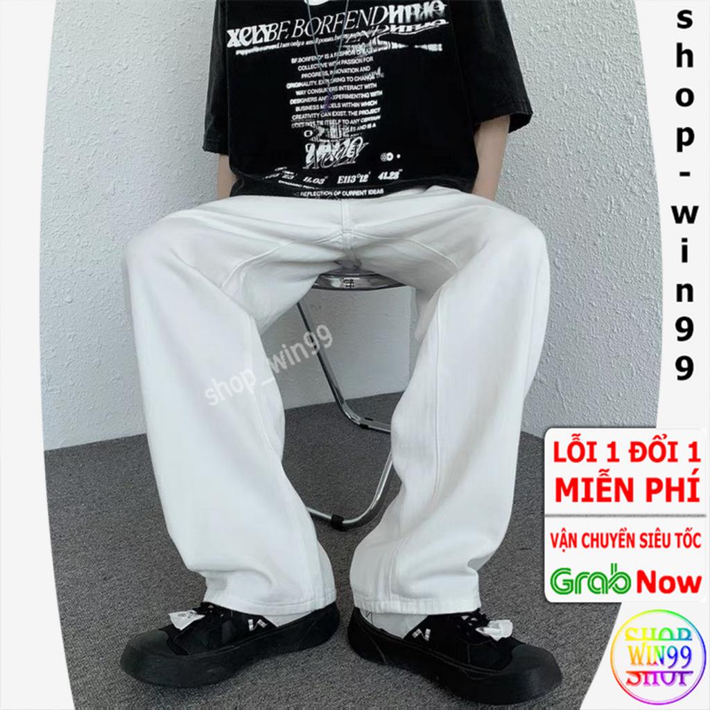 Quần kaki baggy nam ống suông rộng co dãn phong cách ulzzang QOR-65 Quần Jogger Thể Thao Dáng Dài