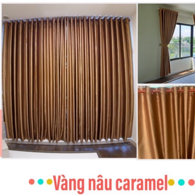 Rèm Cửa Sổ Cao Cấp, Rèm Cửa Chống Nắng 96%, Vải Treo Tường Trang Trí Decor Cửa - REMCUAPHUONGDONG