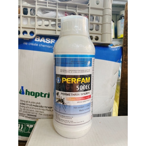 Siêu phẩm diệt muỗi Ấn Độ PERFAM 500EC nhập nguyên chai 1000ml