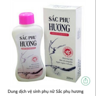 Dung dịch vệ sinh phụ nữ Sắc Phụ Hương 200 ml