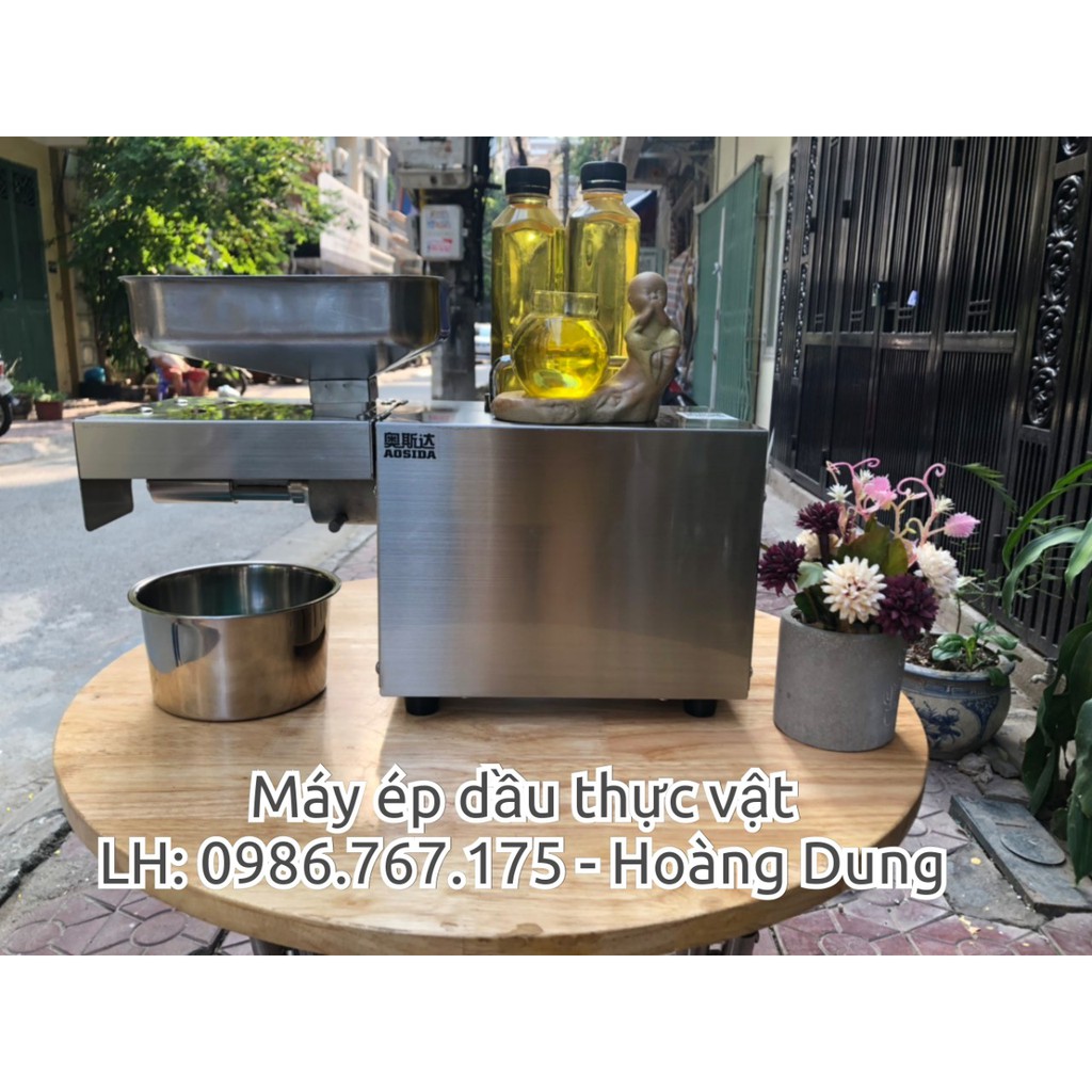 Máy ép dầu thực vật gia đình thế hệ mới năng suất 3-4kg/h