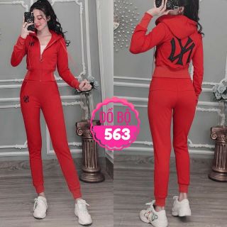 Sét đồ bộ da cá nữ có nón thời trang cá tính
