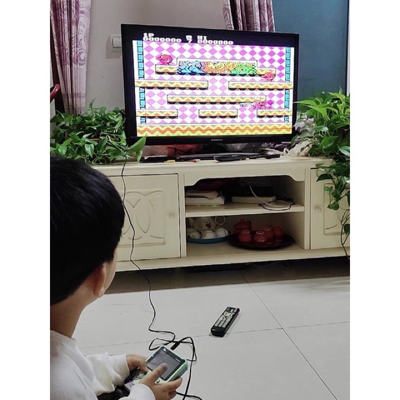 Máy chơi game 4 nút cầm tay G5 cao cấp, màn hình LCD sẵn 500game